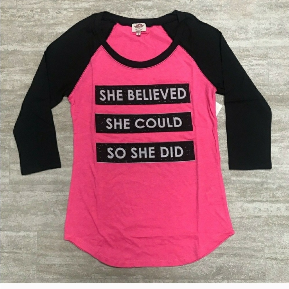 Long sleeved tee by Pink Lotus NWT